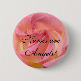 Verpleegsters zijn engelen! knopen Verpleegster Ro Ronde Button 5,7 Cm