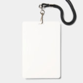 Verpleegstersbadge Badge (Achterkant met lanyard)