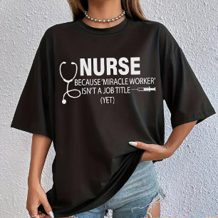 Verpleegstersblouse, afstudeercadeau voor RN, afge T-shirt