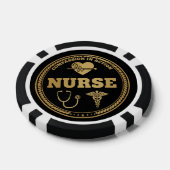 Verpleegstersembleem | Compassie in actie Poker Chips (Enkel)