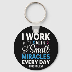 Verpleegstersgeschenk Ik Werk Met Kleine Sleutelhanger