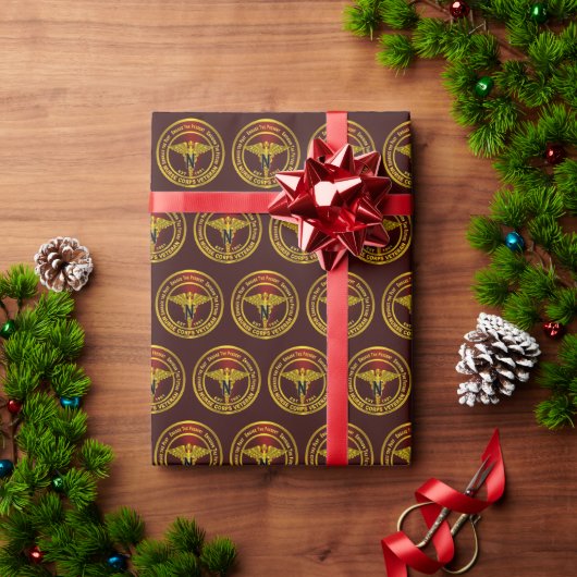 Verpleegsterskorps  cadeaupapier (Feestdagen Geschenken)