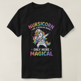 Verpleegstersleven met een vleugje eenhoornmagie t-shirt