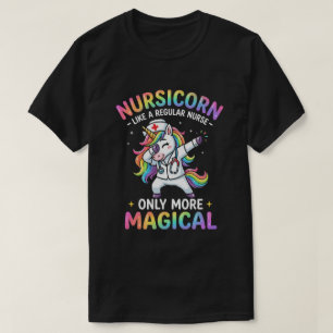 Verpleegstersleven met een vleugje eenhoornmagie t-shirt