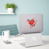 Verpleegsticker Sticker (Laptop op bureau)