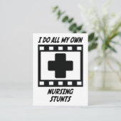 Verpleegstunts Briefkaart (Staand voorkant)