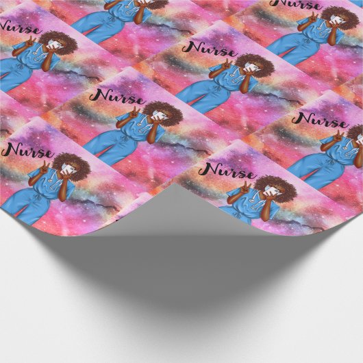 Verpleegtetijd Cadeaupapier (Hoek)