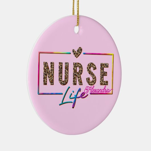 Verpleegtetijd Keramisch Ornament (Rechts)