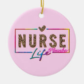 Verpleegtetijd Keramisch Ornament (Voorkant)