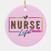 Verpleegtetijd Keramisch Ornament (Achterkant)