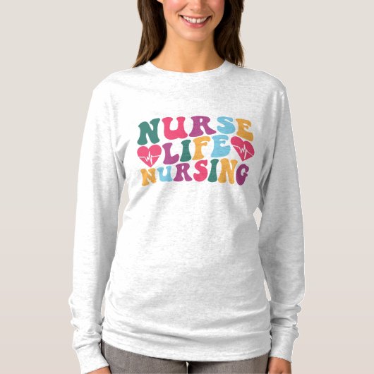 Verpleegtetijd T-shirt (Voorkant)