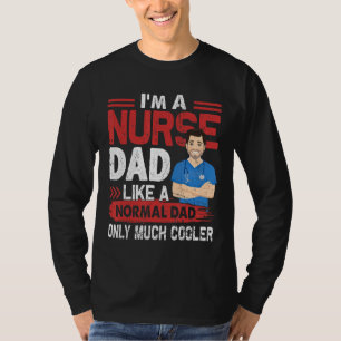 Verpleegvader als een normale vader, maar veel koe t-shirt