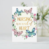 Verpleegverpleegster Hartelijk dank voor uw waarde (Staand voorkant)