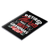 Verpleegverpleegsters in ruste verdient het beste notitieboek (Linkerzijde)