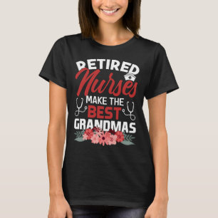 Verpleegverpleegsters in ruste verdient het beste t-shirt