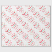 Verpleegwerkzaamheden Cadeaupapier (Vlak)