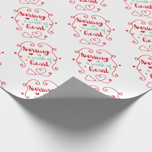 Verpleegwerkzaamheden Cadeaupapier (Hoek)