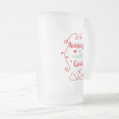 Verpleegwerkzaamheden Matglas Bierpul (Voorkant rechts)