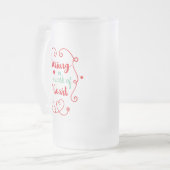 Verpleegwerkzaamheden Matglas Bierpul (Voorkant links)