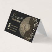 verplegada personalizada, decoración oriental visitekaartje (Voorkant)