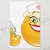 verpleger emoji briefpapier (Voorkant)