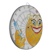 verpleger emoji dartbord (Voorkant Links)