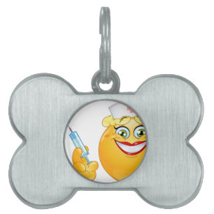 verpleger emoji huisdieren naamplaatje