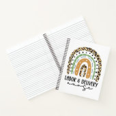 Verpleger van arbeid en verpleging Rainbow L en D Notitieboek (Binnen)