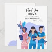 Verplegers Bedankt voor je creditcard (Voorkant / Achterkant)