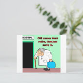 verplegers briefkaart (Staand voorkant)