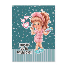 Verplegers doen het met Love. Cute Nurse