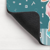 Verplegers doen het met Love. Cute Nurse Muismat (Hoek)