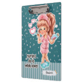 Verplegers doen het met Love. Nurse waardetoevoegi Klembord (Links)