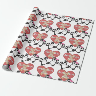 Verplegers hebben hart cadeaupapier