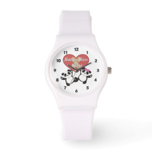 Verplegers hebben hart horloge