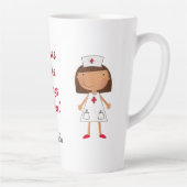 Verplegers maken dingen beter latte mok (Rechts)