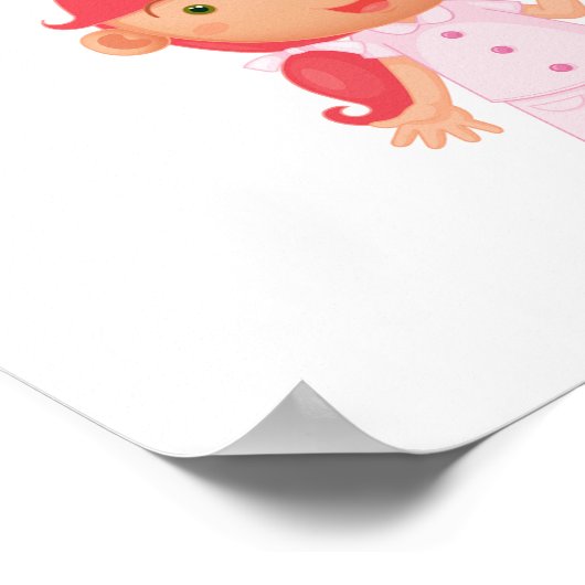 Verplegers met een naaldbeschermer Poster (Hoek)