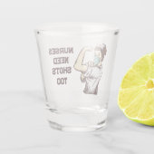 Verplegers Shot Glas (Achterkant)