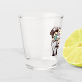 Verplegers Shot Glas (Links)