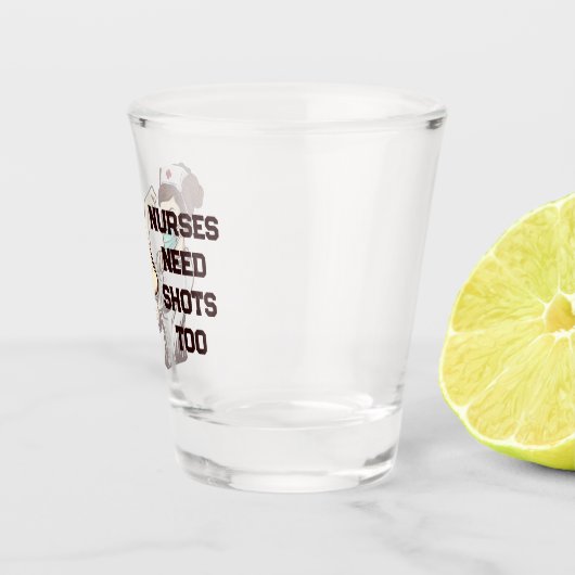 Verplegers Shot Glas (Rechts)