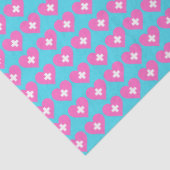 "Verplegers zijn allemaal hart" Tissuepapier (Detail)