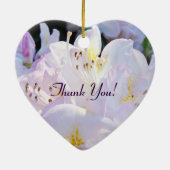 Verplegers zijn Angels! cadeaus hangend Heart Orna Keramisch Ornament (Achterkant)