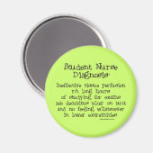 Verpleging Diagnosis: Ondoeltreffende weefselperfu Magneet (Voorkant / Achterkant)