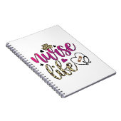 Verpleging Gift Nurse Libe Notitieboek (Rechterzijde)