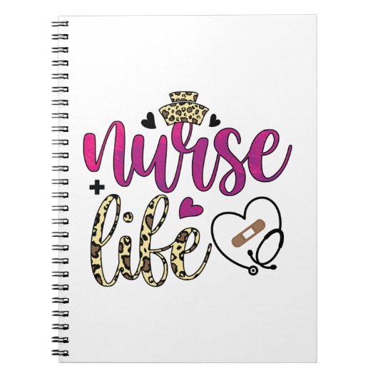 Verpleging Gift Nurse Libe Notitieboek (Voorkant)