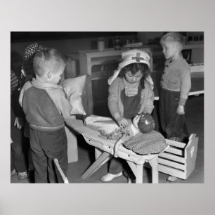 Verpleging in opleiding, 1943 poster