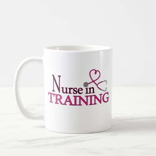 Verpleging in opleiding - Roze Koffiemok (Links)