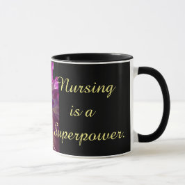 Verpleging is een Superpower cadeaus Verpleegster Mok