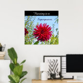 Verpleging is een Superpower kunstprint posters Ve (Thuiskantoor)