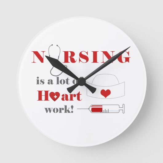 Verpleging is veel hartwerk ronde klok (Voorkant)